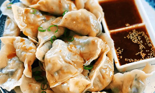 Steamed Vegetable Dumplings
