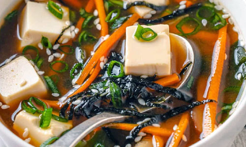 Warm bowl of Miso Soup